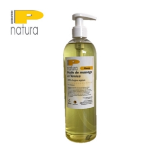 Huile de Massage à l’Arnica Naturelle – Récupération Musculaire & Apaisement | P-Natura - 500ml