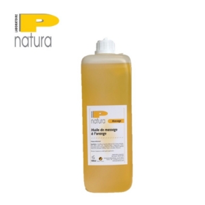 Huile de Massage à l'Orange – Détente & Aromathérapie | P-Natura - Format 1L